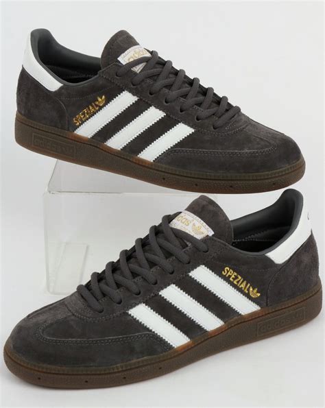 adidas handball spezial grey white|adidas originals handball spezial trainers.